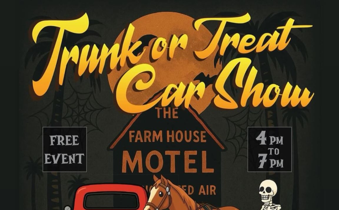 Farm House Collective Trunk Or Treat Car Show partial flyer 2025